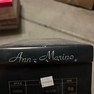 Ann Marino heel black sequin